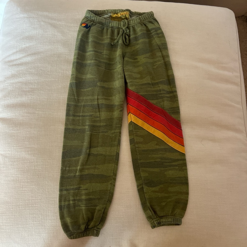 Aviator Nation Camouflage Joggers